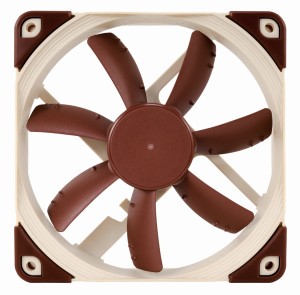 Noctua NF-S12A FLX 120 mm cichy wentylator obudowy z regulacją prędkości 1200/900/700 obr./min​