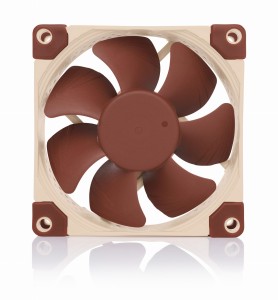 Noctua NF-A8 FLX 80 mm premium cichy wentylator z elastyczną regulacją prędkości do 2000 obr./min​