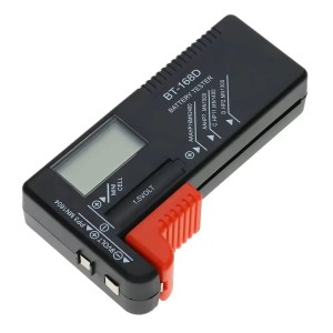 BT-168D Uniwersalny cyfrowy tester baterii LCD AA AAA C D 9V 1.5V– miernik