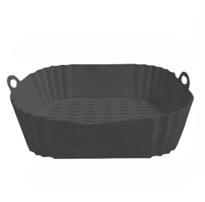 Silikonowa forma wkład do frytkownicy Air Fryer 19 cm kwadratowa wielokrotnego użytku