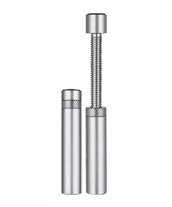  Aluminiowa teleskopowa podpórka karty GPU 73-120mm srebrna z magnetyczną podstawą