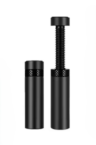  Aluminiowa teleskopowa podpórka karty GPU 49-80mm czarna z magnetyczną podstawą