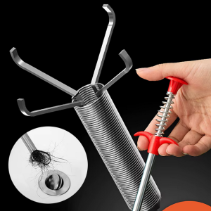 Sprężyna z chwytakiem 60 cm chwytak pazurowy do rur i syfonów
