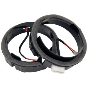 Adapter głośnikowy 6,5" z wiązkami przewodów do VW Golf Passat Jetta Tiguan Audi A3 Porsche Cayenne – 2 sztuki