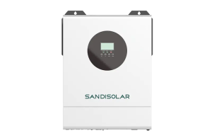 SANDISOLAR SD-HYM-48110HWP Hybrydowy Inwerter Solarny 11kW 48V 230V Czysta Sinusoida MPPT 2×160A WiFi