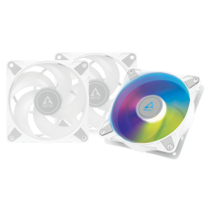 Arctic P12 PWM PST A-RGB  Value Pack Wentylator komputerowy Biały