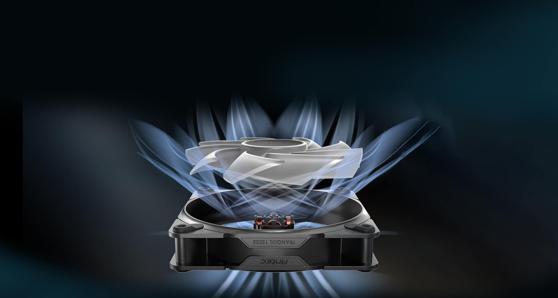 Antec Tranquil 140mm – Widok z przodu