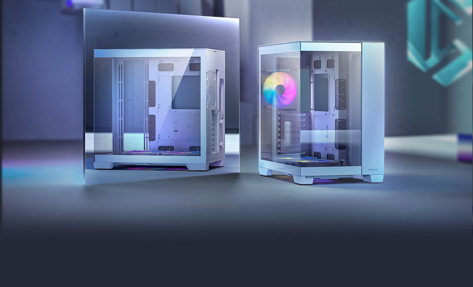 C8 WHITE Constellation Series Full-View PC Case