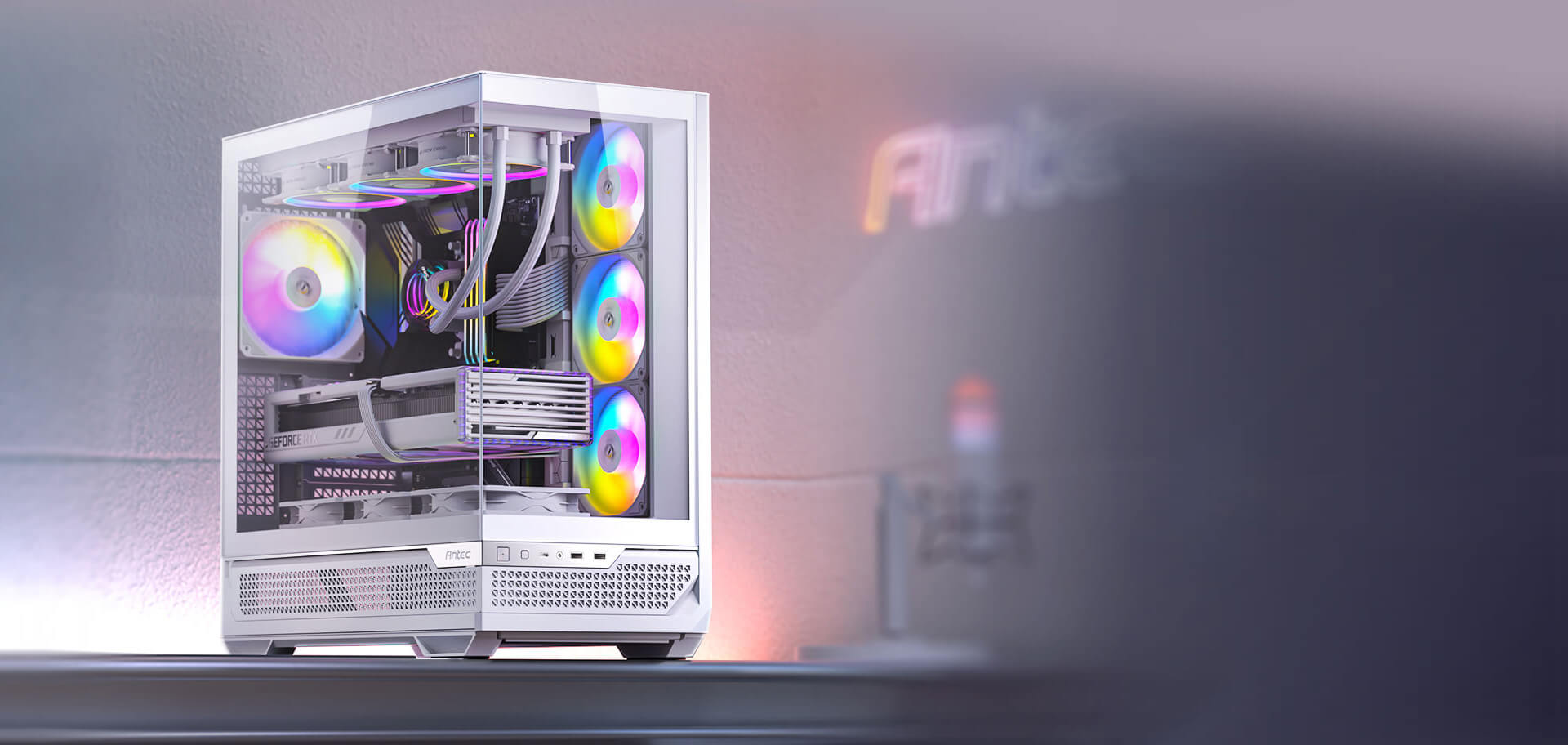 C7 WHITE CONSTELLATION SERIES PC CASE