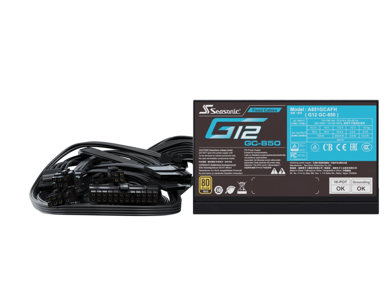 Wentylator S2FC Seasonic 850W
