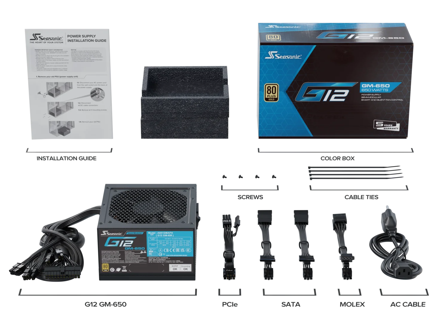 Technologia Seasonic GM-650