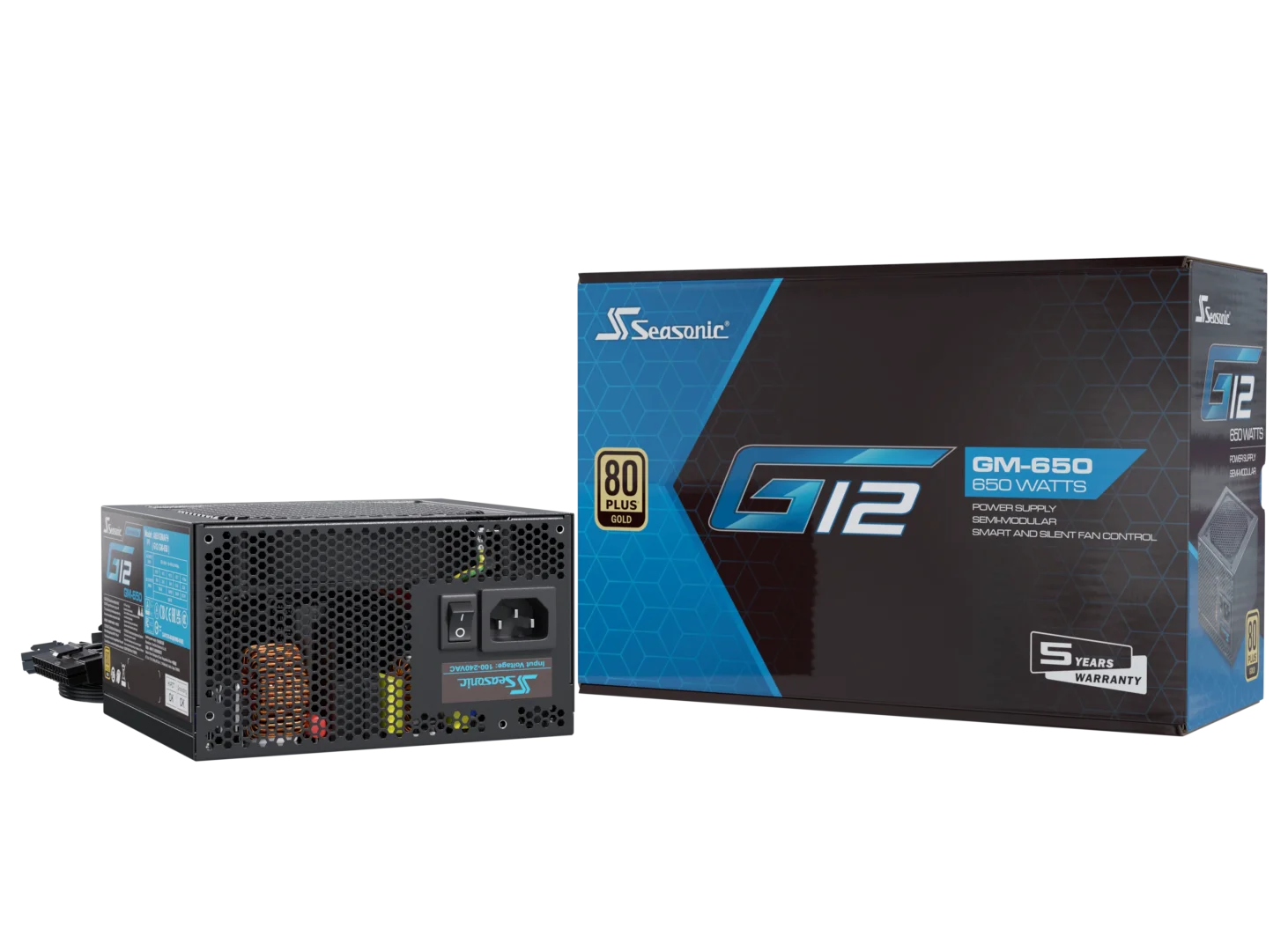 Seasonic G12 GM-650 v2 zasilacz główne zdjęcie