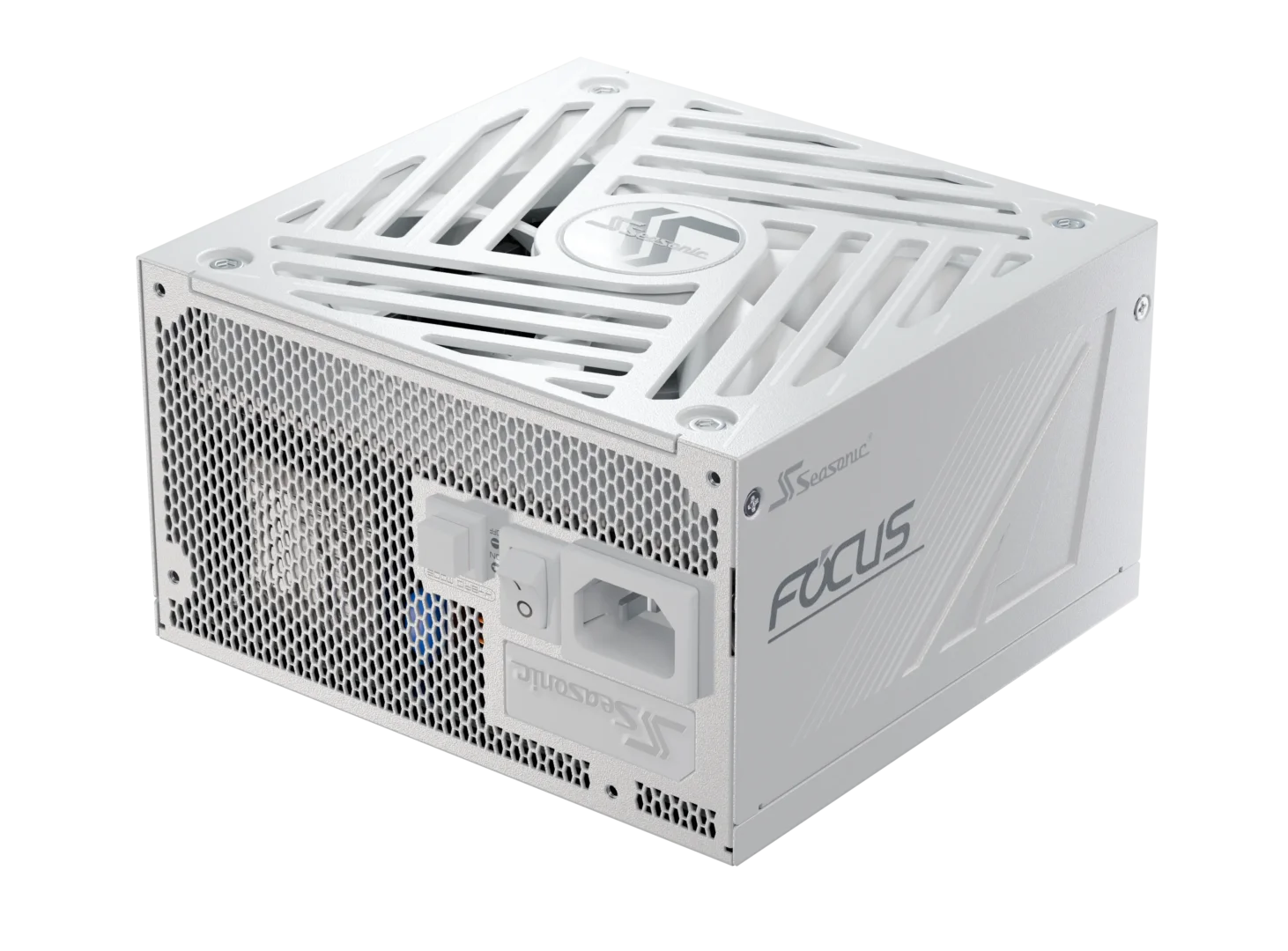 Biały modularny zasilacz Seasonic 850W