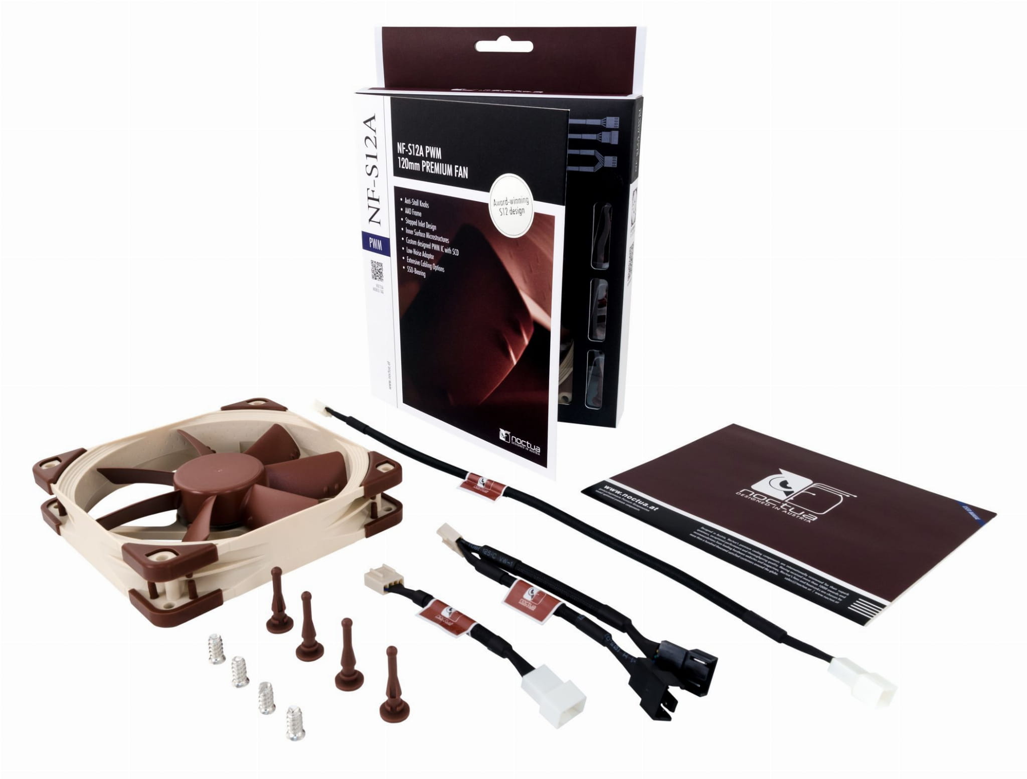 Noctua NF-S12A PWM wentylator 120mm