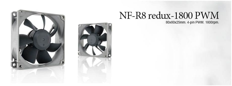 Noctua NF-R8 redux-1800 PWM design
