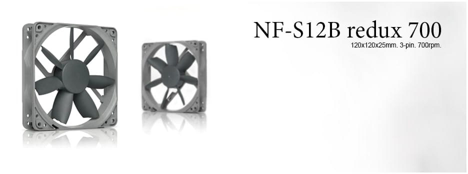 Wentylator Noctua NF-S12B redux-700 - główne zdjęcie