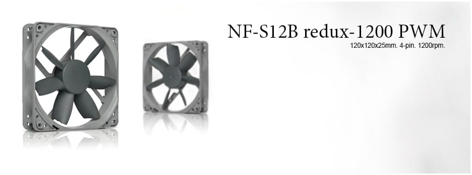 Wentylator Noctua NF-S12B redux-1200 PWM - główne zdjęcie