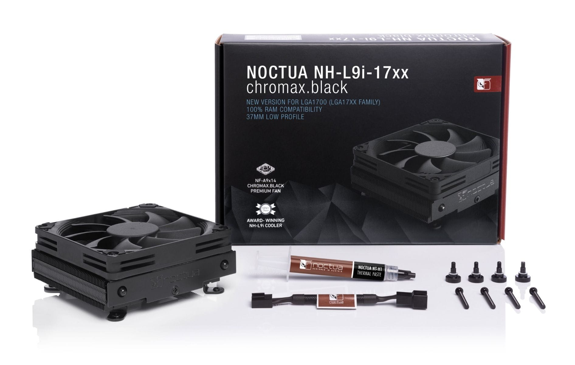 Noctua NH-L9i-17xx chromax.black chłodzenie CPU