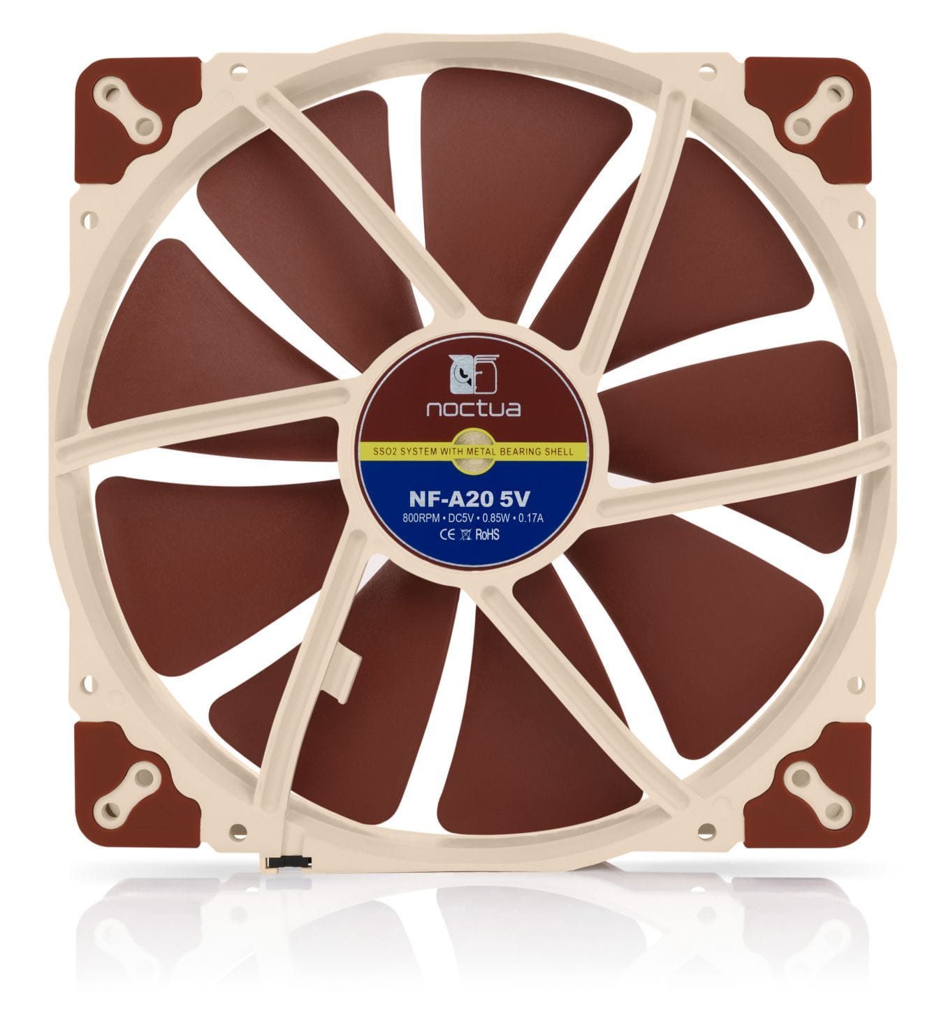 Noctua NF-A20 5V bok wentylatora
