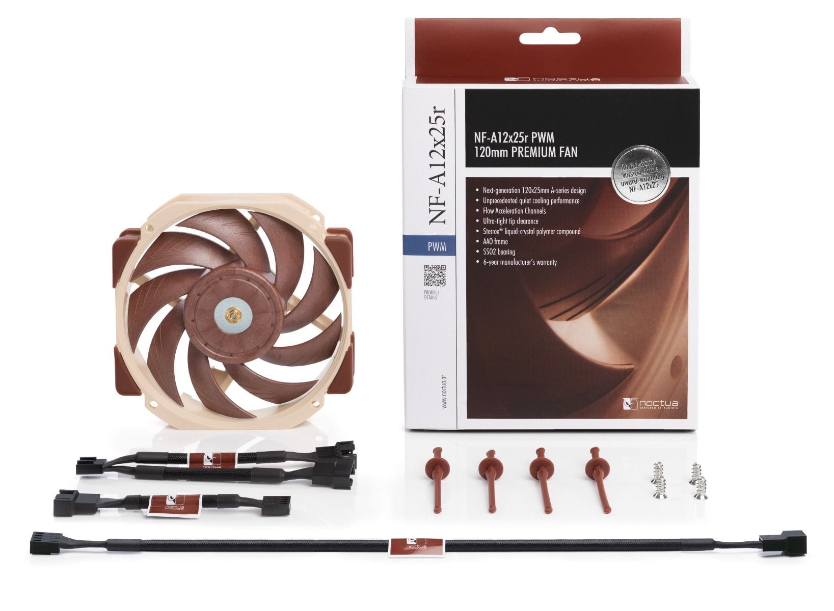 Noctua NF-A12x25r PWM 120mm wentylator