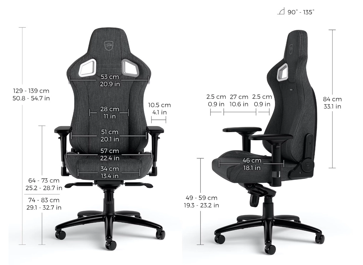 noblechairs EPIC TX front