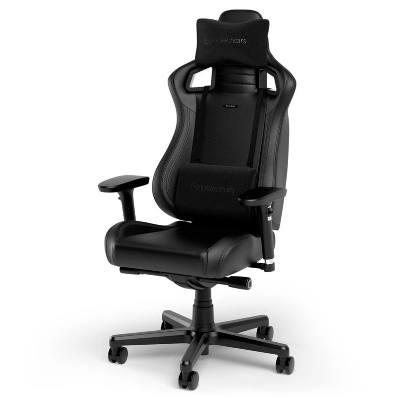 noblechairs EPIC Compact Black/Carbon skóra