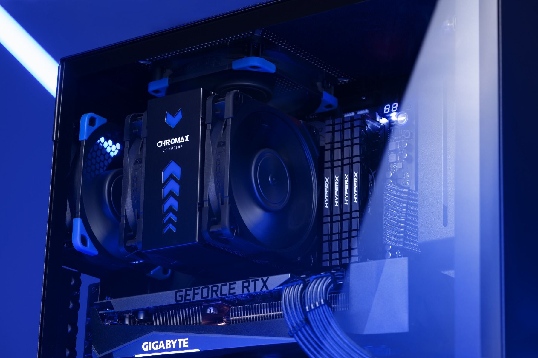 Noctua NA-HC7 chromax.black.swap montaż