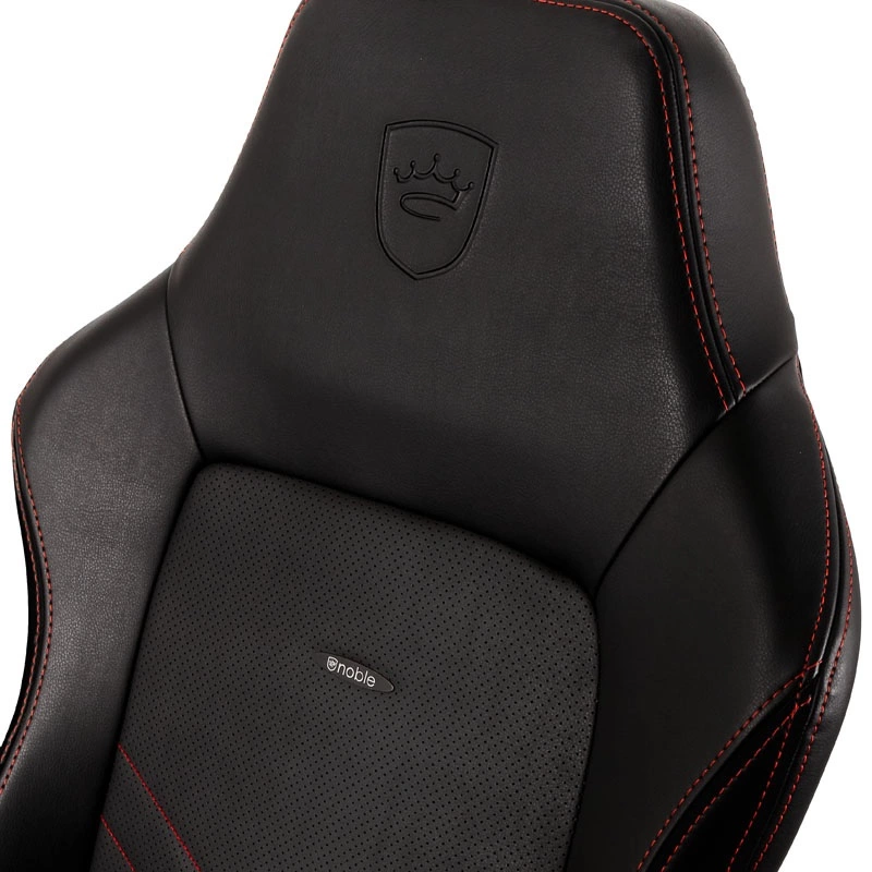 noblechairs HERO czarny czerwony całość