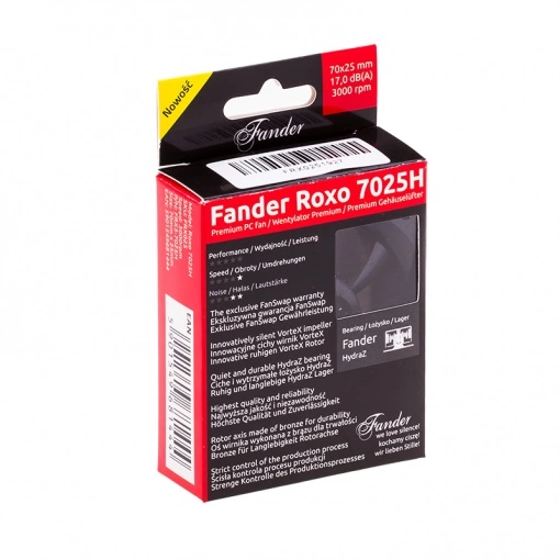 Fander Roxo 7025H cicha praca
