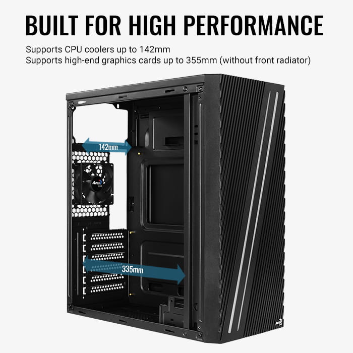 Aerocool wnętrze