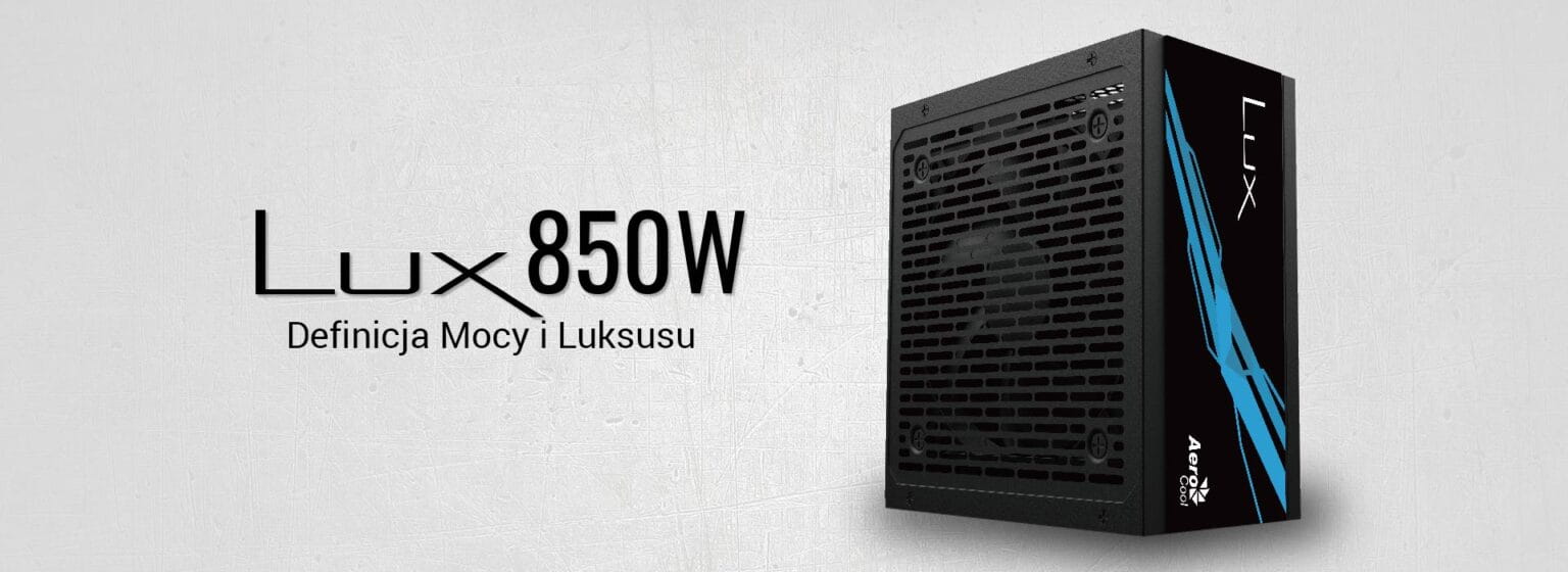 Aerocool LUX 850W główny widok