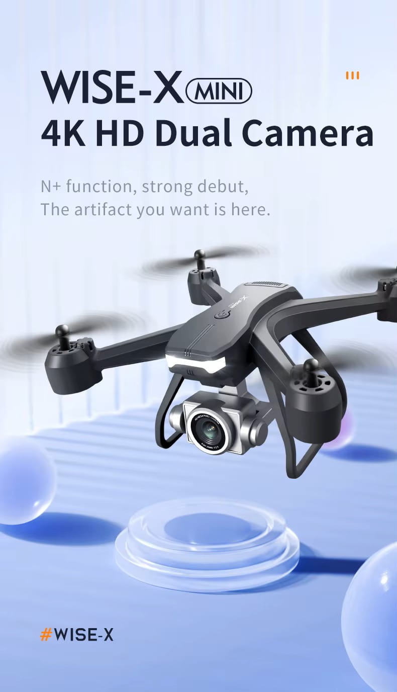 Dron V14 z podwójną kamerą 10K