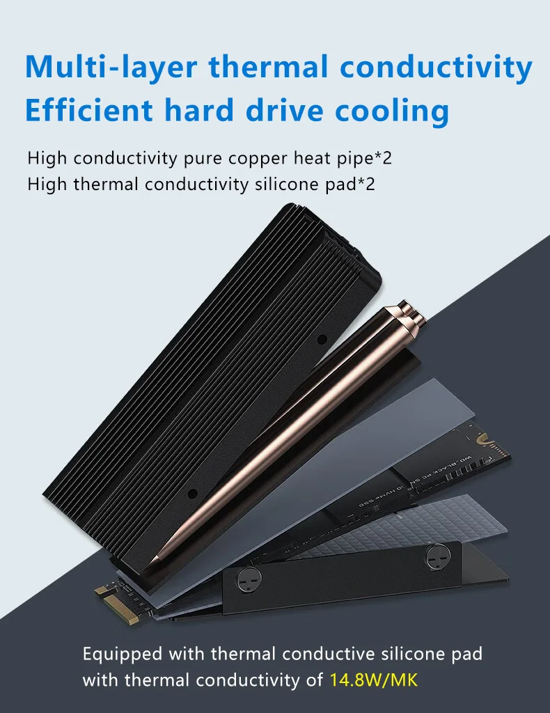 Radiator COOLLEO aluminium i miedź