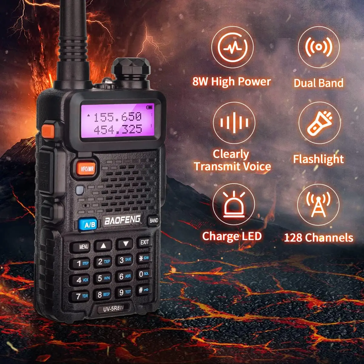BaoFeng UV-5R 8W – główne zdjęcie