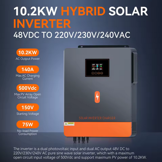 Hybrydowy falownik solarny – funkcje