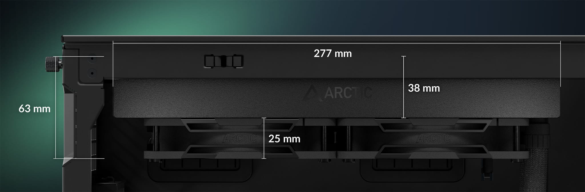 Wentylatory P12 Pro ARGB