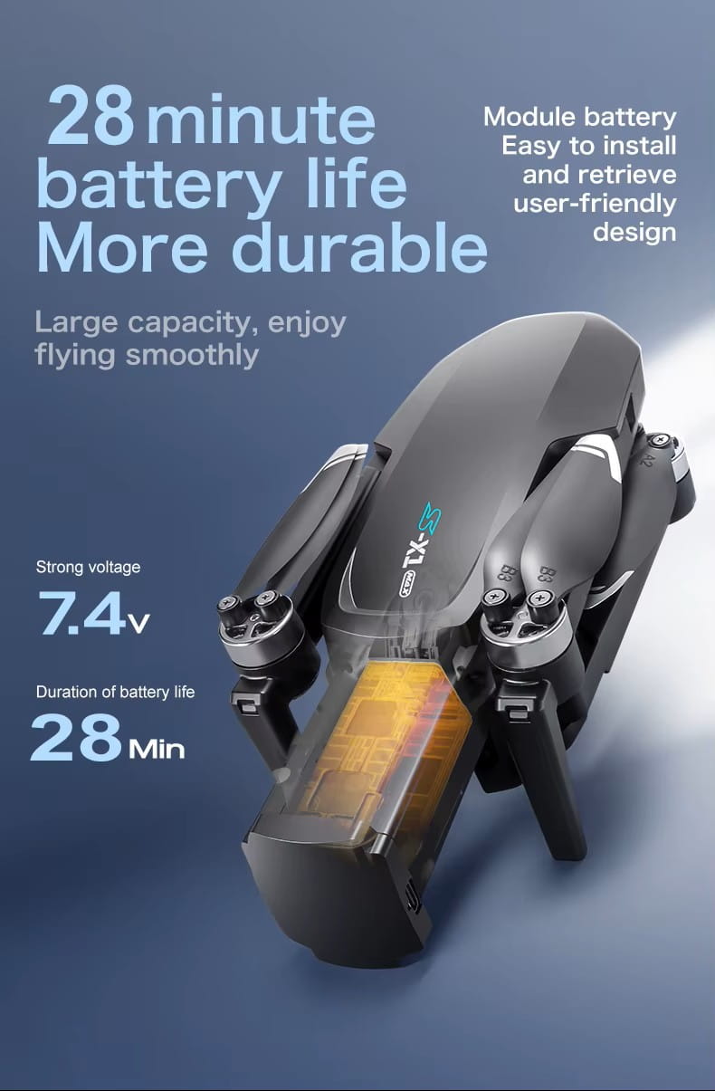 Inteligentne tryby lotu drona S-X1 MAX