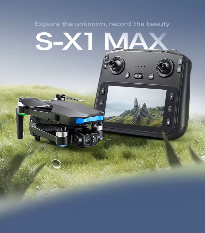 S-X1 MAX Black – Profesjonalny dron GPS 4K z gimbalem