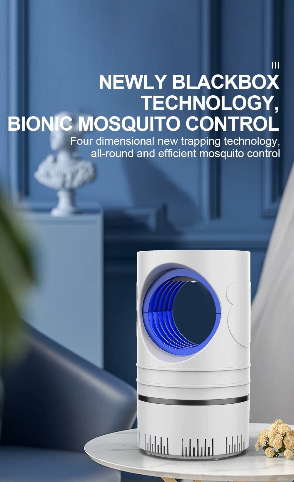 Mosquito trap LED UV