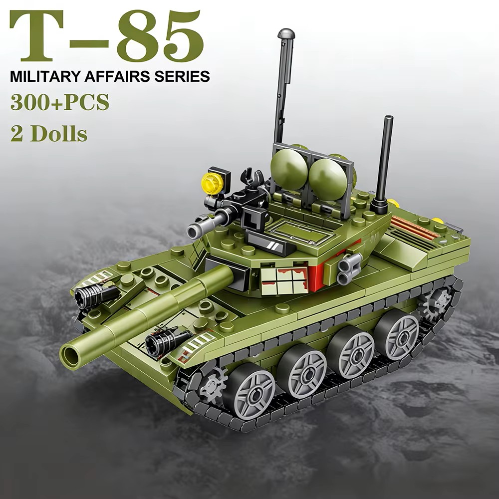 Klocki konstrukcyjne wojskowy czołg T-85