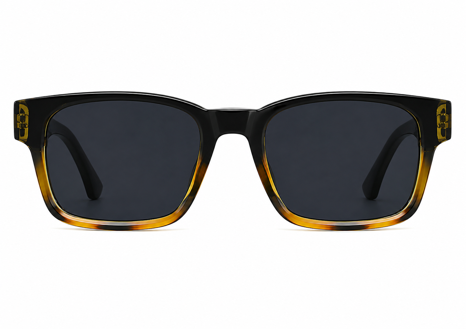 Lekkie okulary przeciwsłoneczne z poliwęglanu Black Leopard