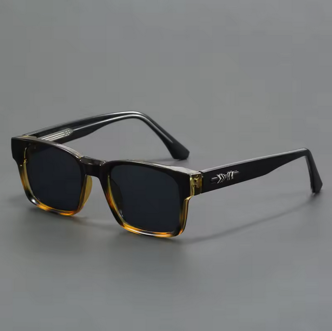 Black Leopard kwadratowe okulary przeciwsłoneczne unisex