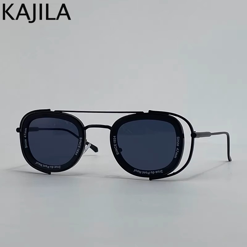 Okulary przeciwsłoneczne steampunk Kajila Vintage UV400