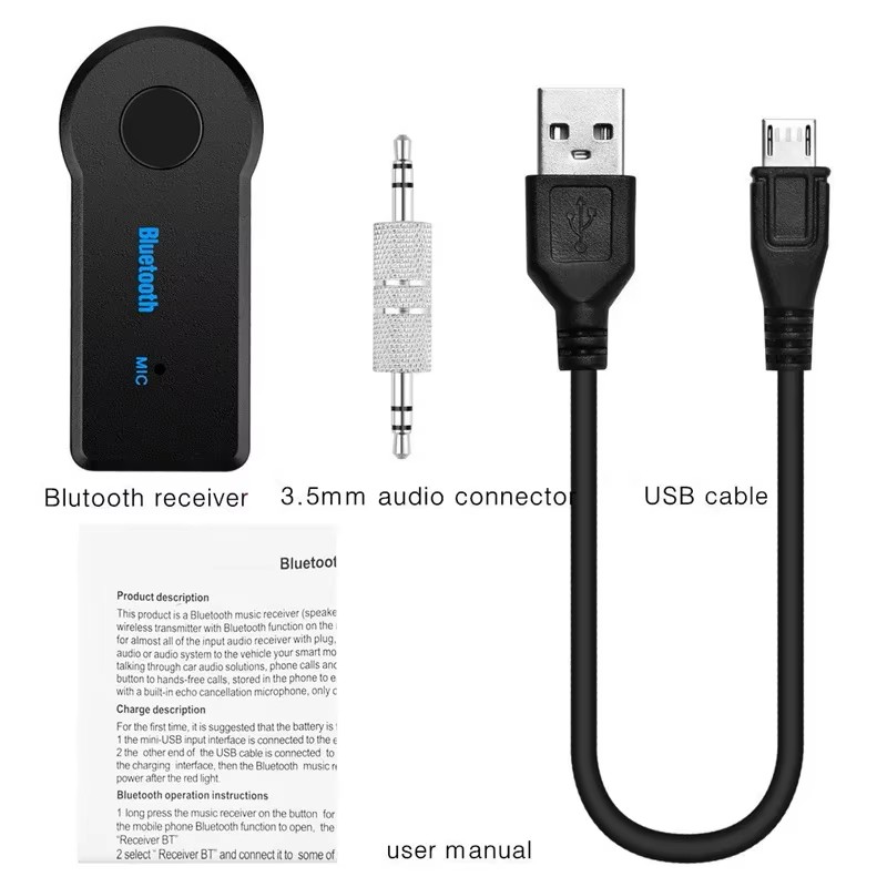 Uniwersalny odbiornik Bluetooth AUX