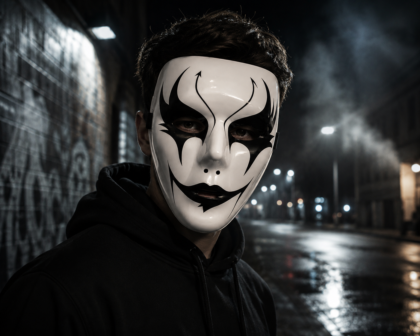 Pełnotwarzowa maska Halloween