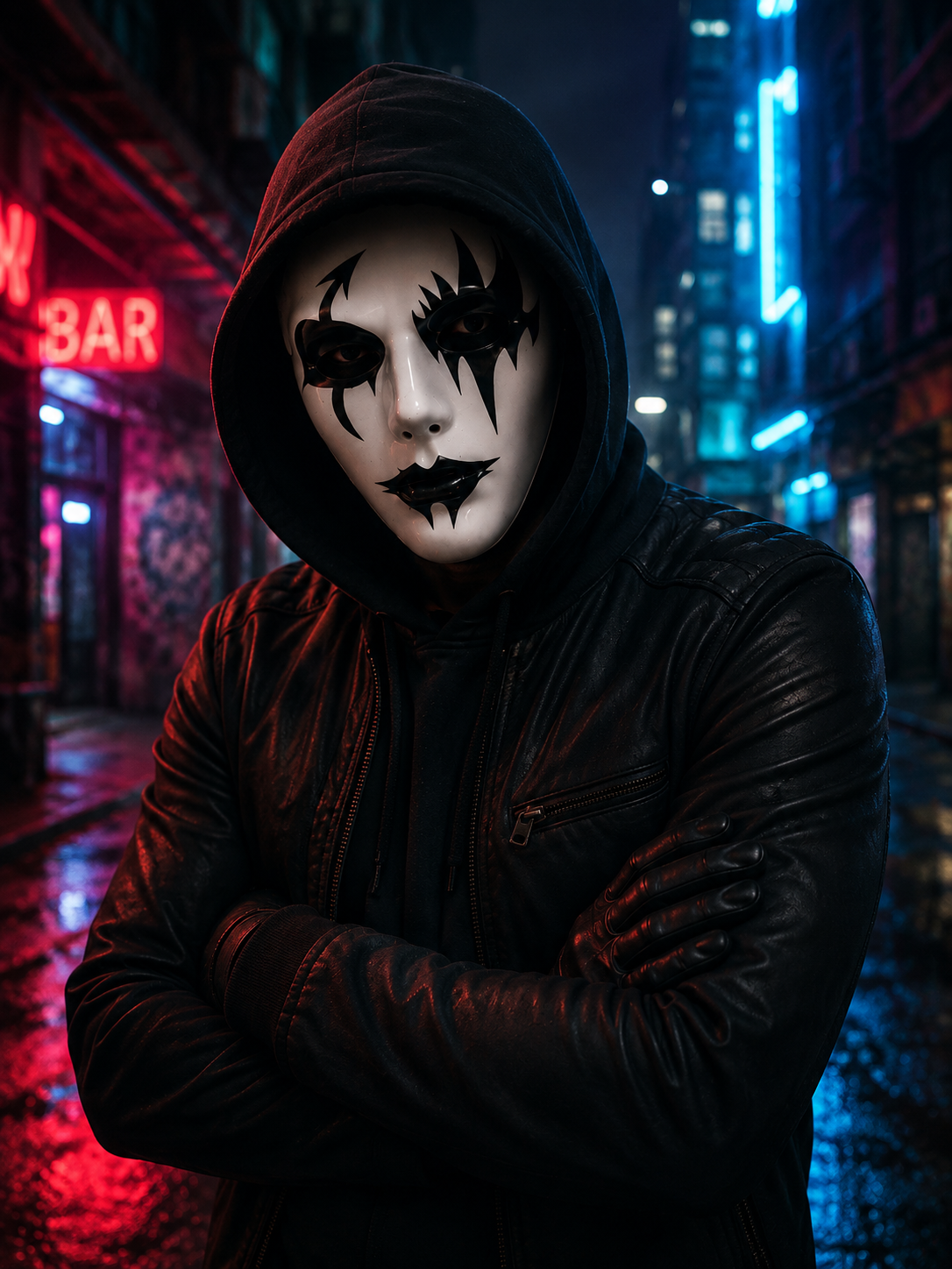 Regulowana maska Halloween