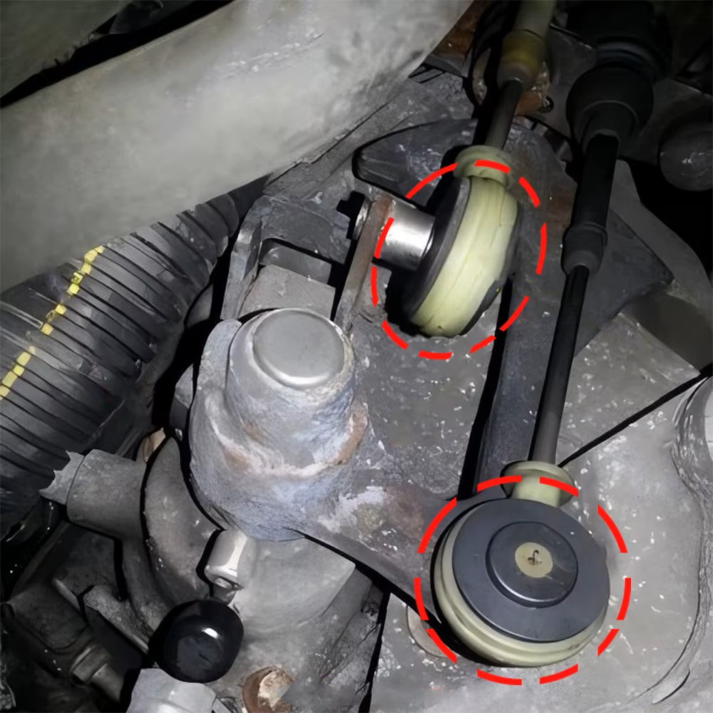 Łącznik linki zmiany biegów Opel