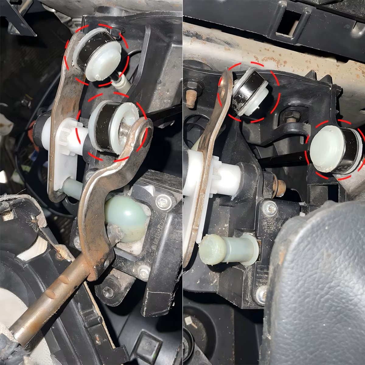 Tuleje zmiany biegów Mazda BK BL