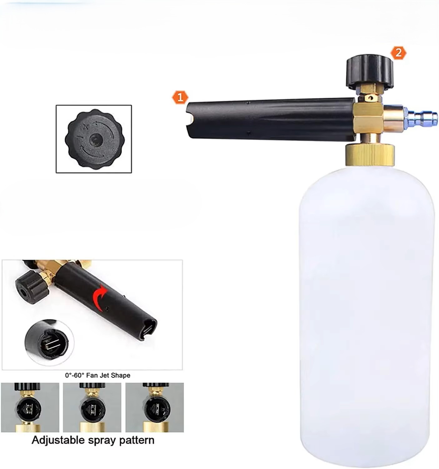Pistolet do piany 1L