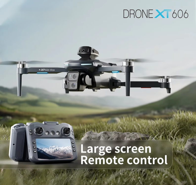 Bezszczotkowy dron XT606 z systemem unikania przeszkód